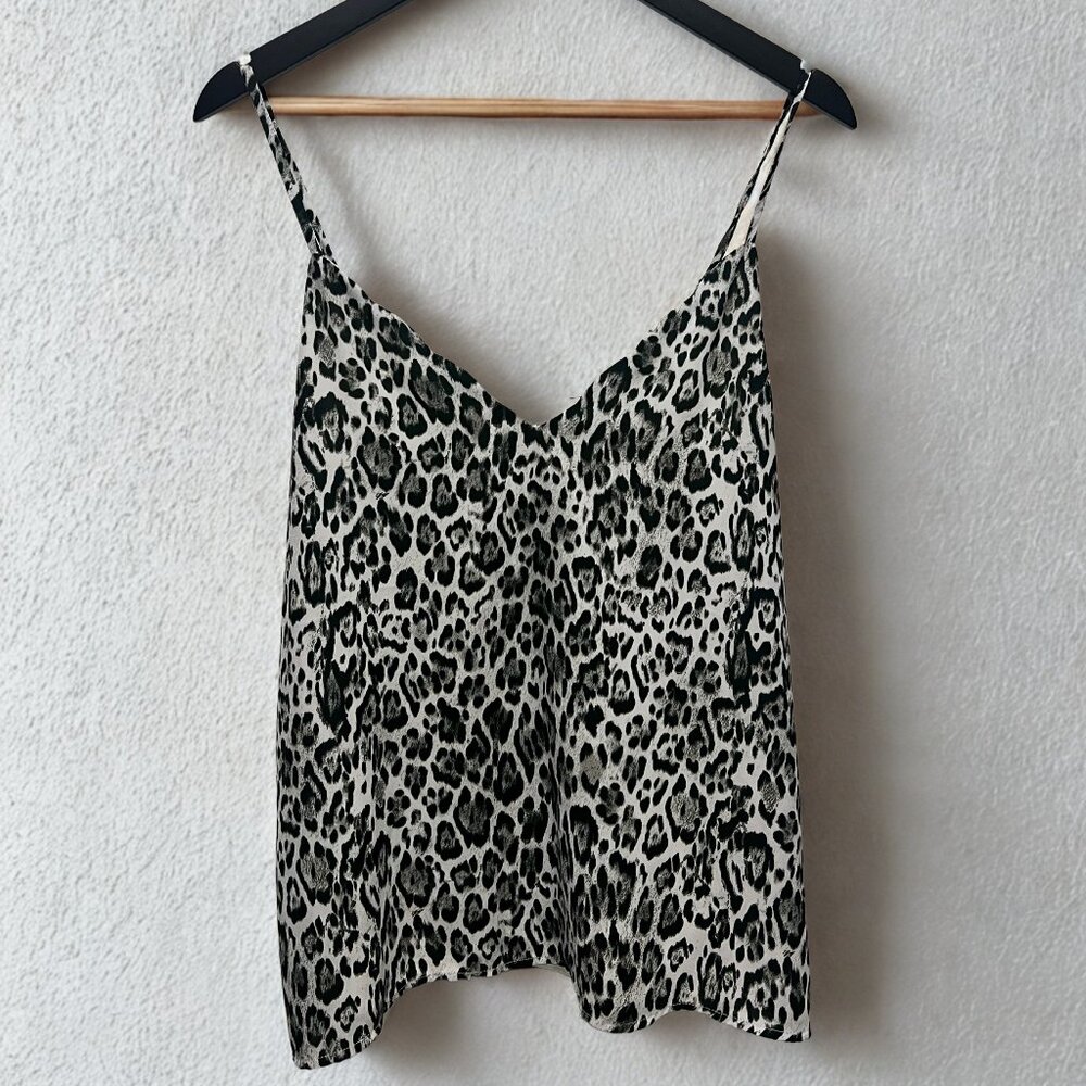 Socialite Scalloped Animal Print Cami